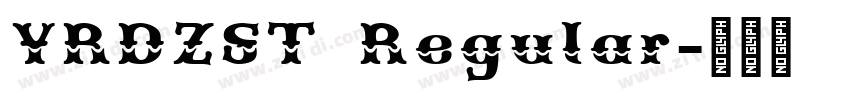 YRDZST Regular字体转换